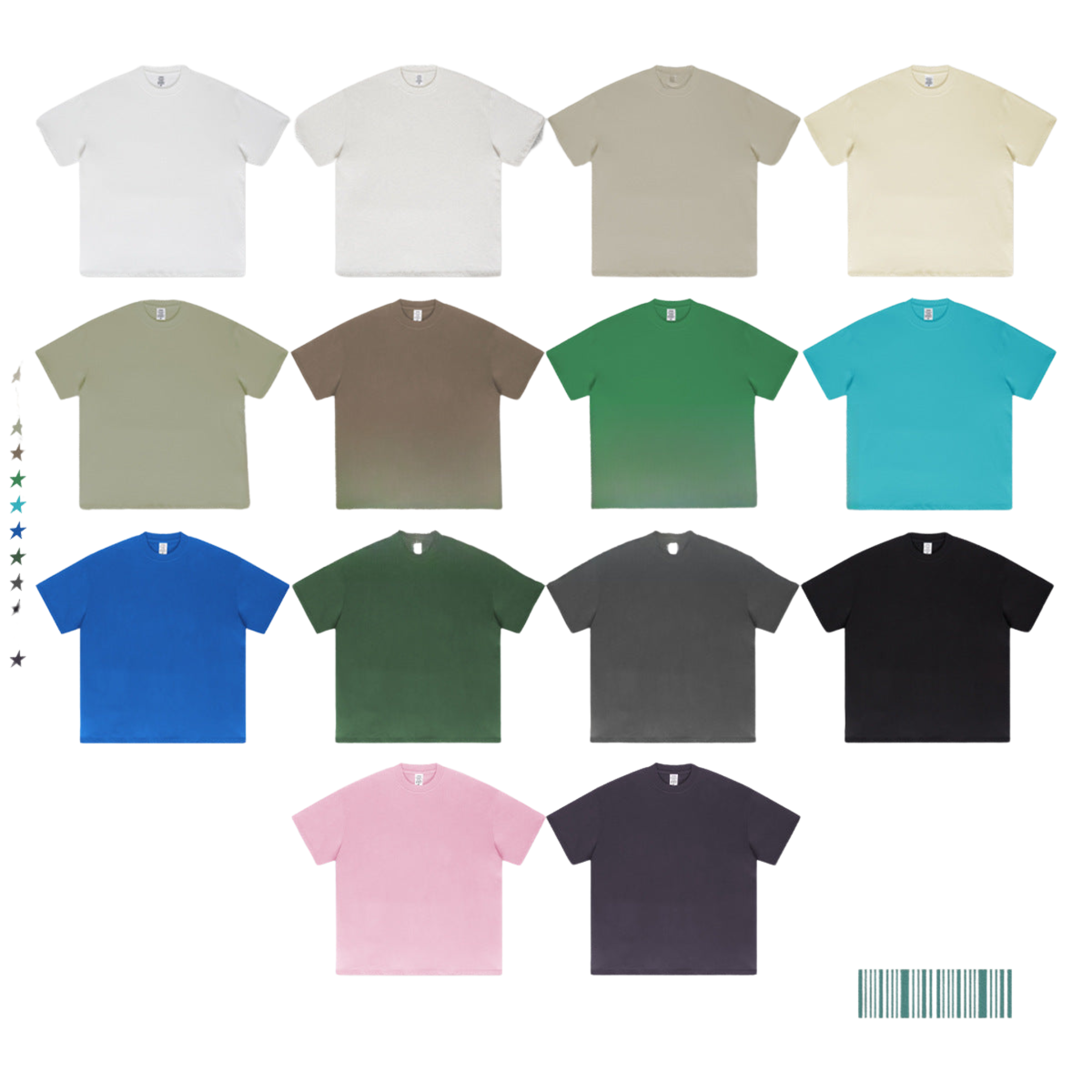 BE Light 260G Earth 100% Cotton Tee