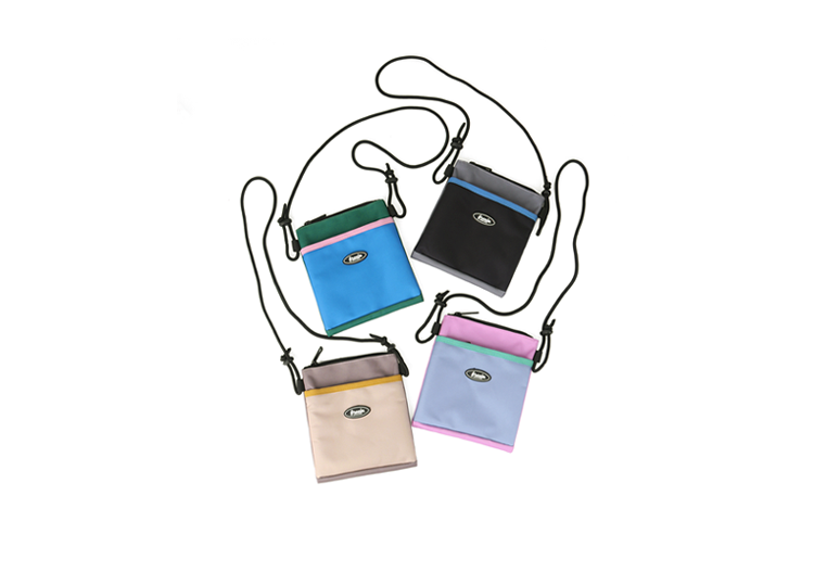 FREEIN contrast crossbody bag