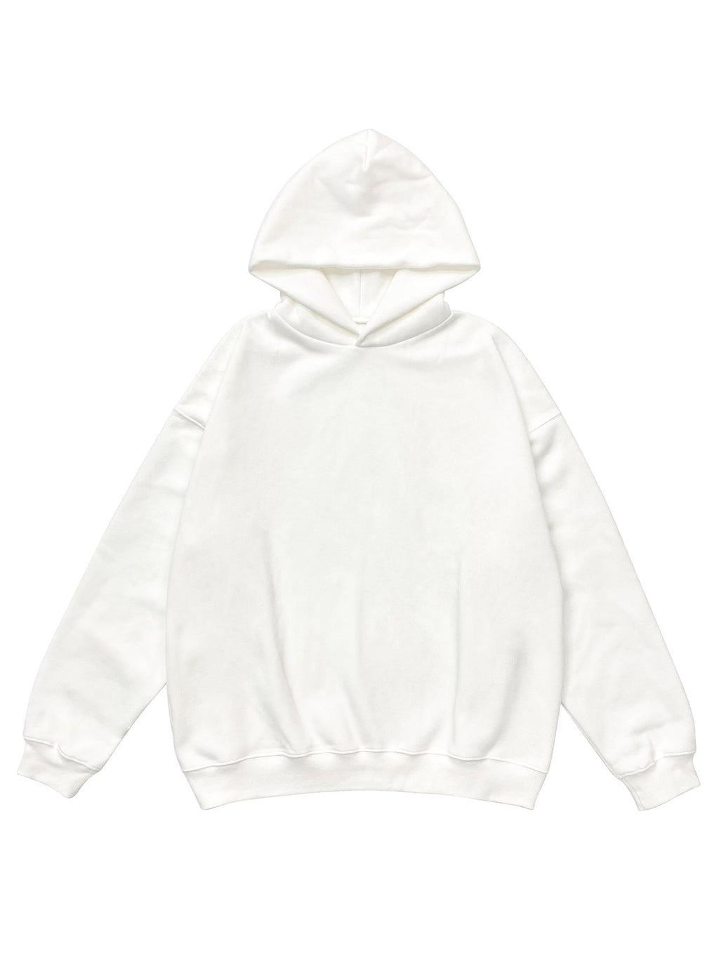 #OVDY Unisex tide thick drop shoulder casual loose solid color hoodie