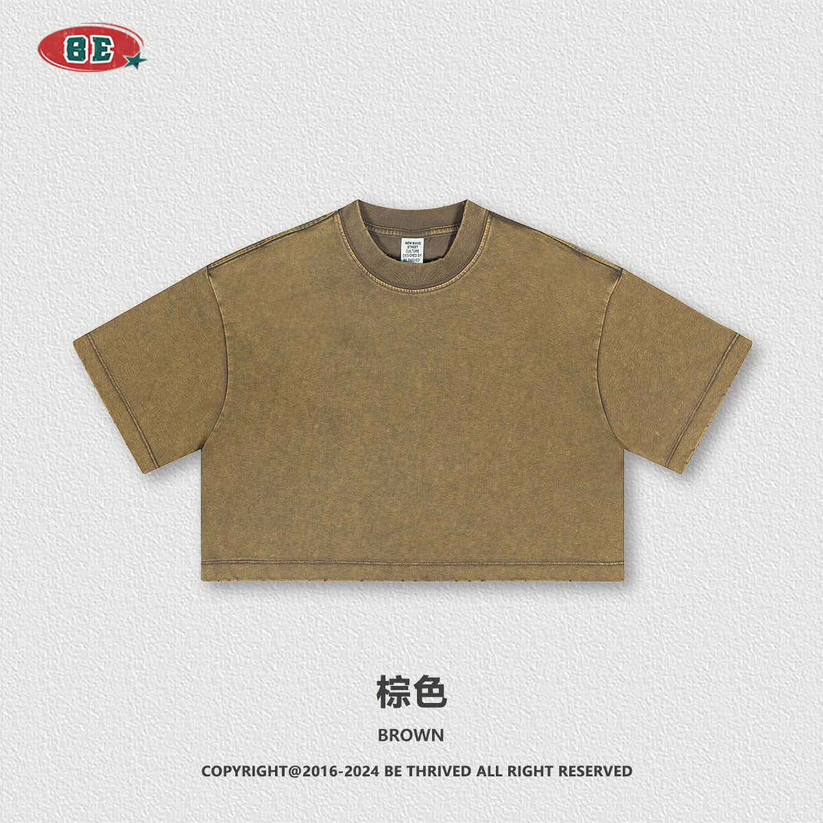 BE Women Sorona Mambo Cropped Gym Tee