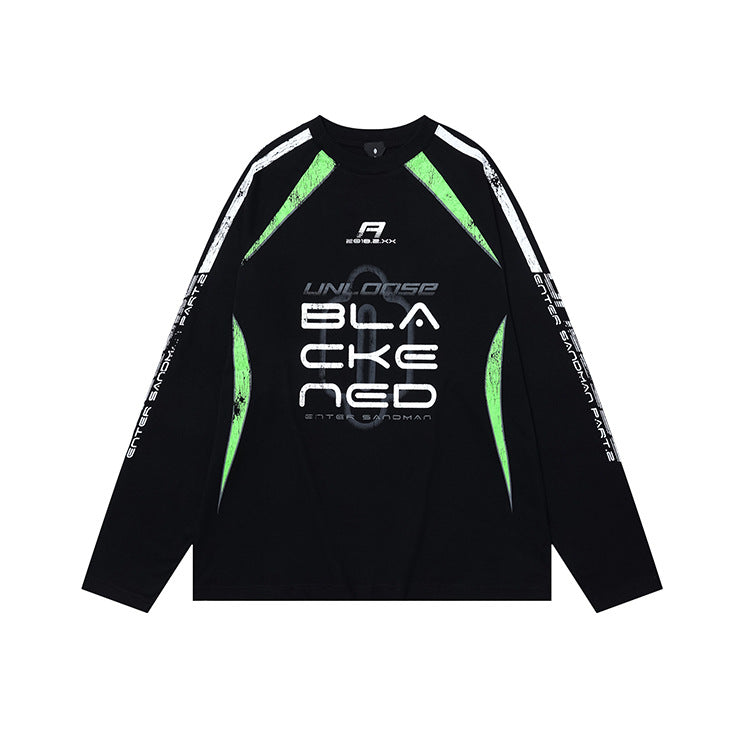 OVDY 230g Crew Neck Long Sleeve Football Jersey Sports Loose sweatshirt