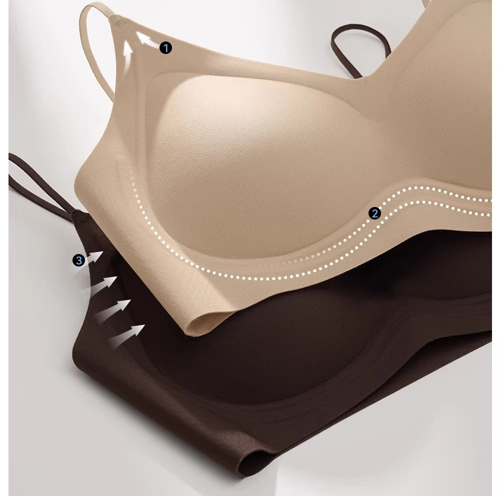 Secret World Traceless Shoulder Strap Bra