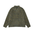 OVDY  Lazy Style Solid Small V-Neck Loose Knitted Sweater